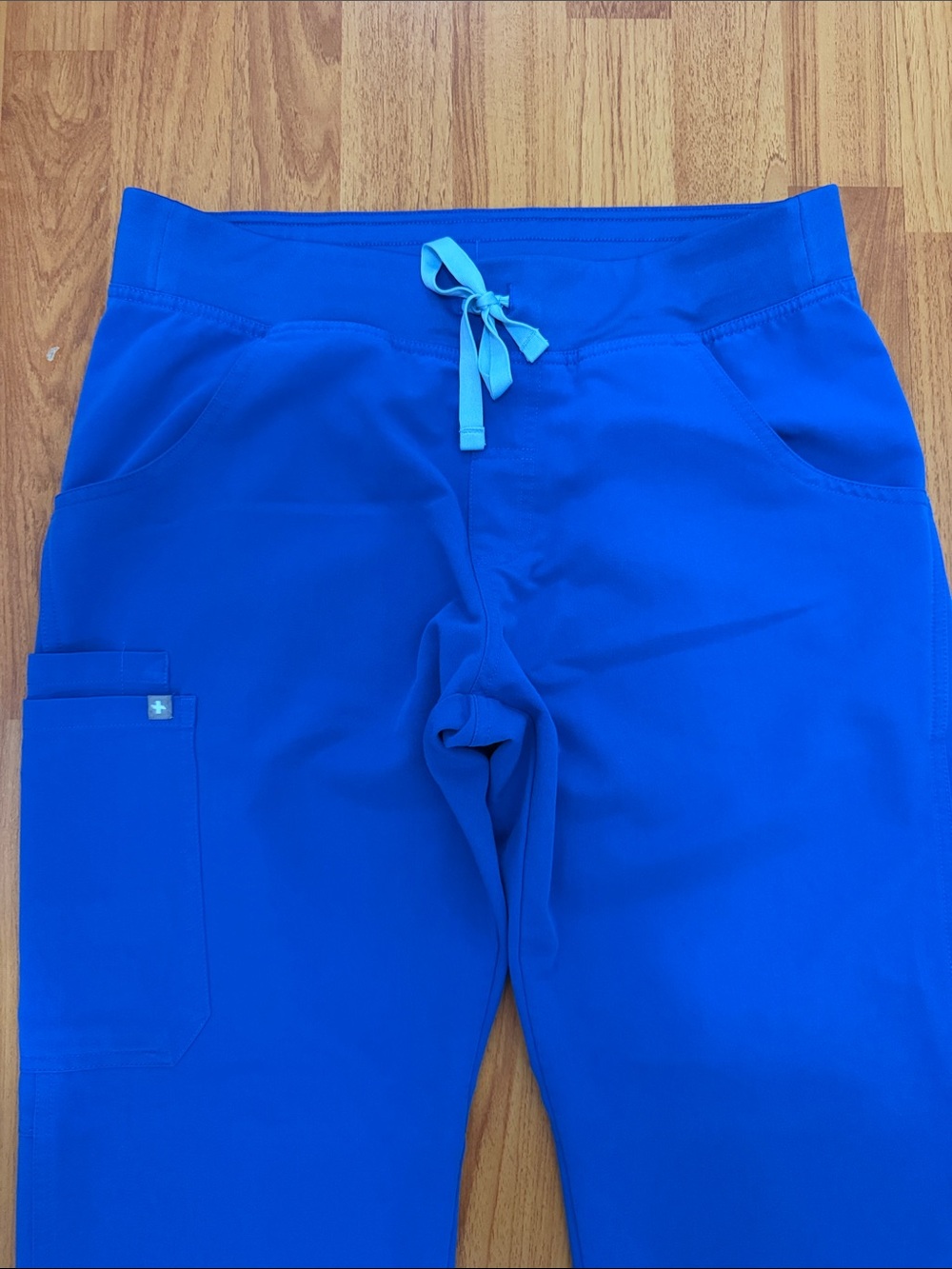 Figs Royal blue Drawstring Scrub Pants